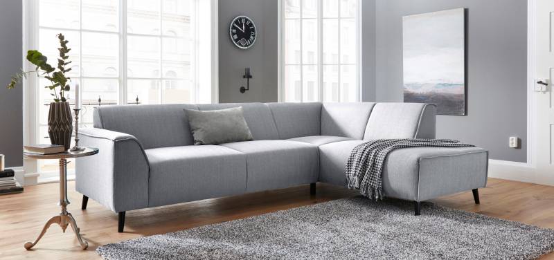 DOMO collection Ecksofa »Amora L-Form«, mit Ottomane, inklusive komfortablen Federkerns von DOMO collection