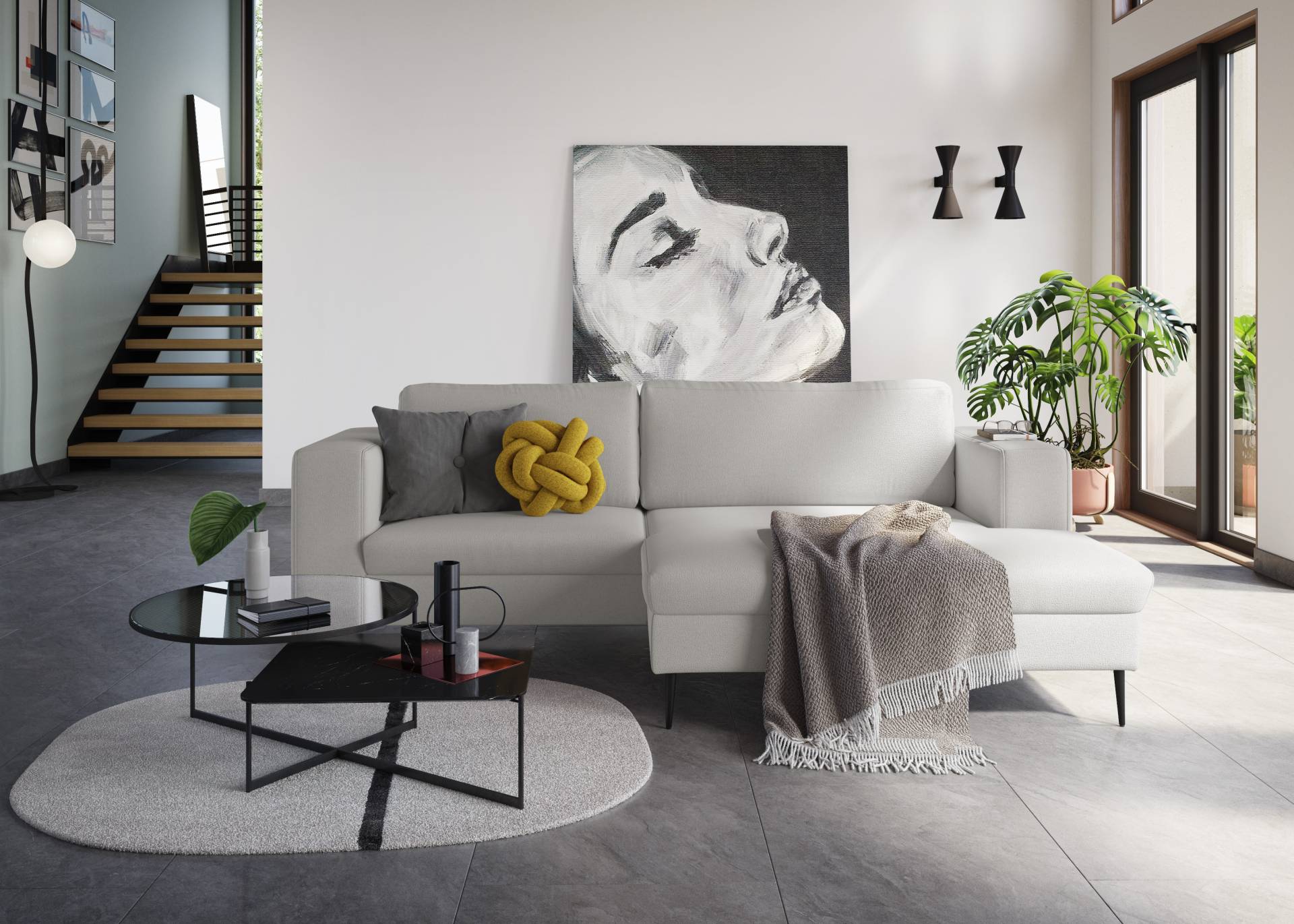 DOMO collection Ecksofa »Modica L-Form«, moderne Optik mit grosszügiger Recamière, auch in Cord DOMO collection Ecksofa »Modica L-Form«, moderne Optik mit grosszügiger Recamière, auch in Cord von DOMO collection