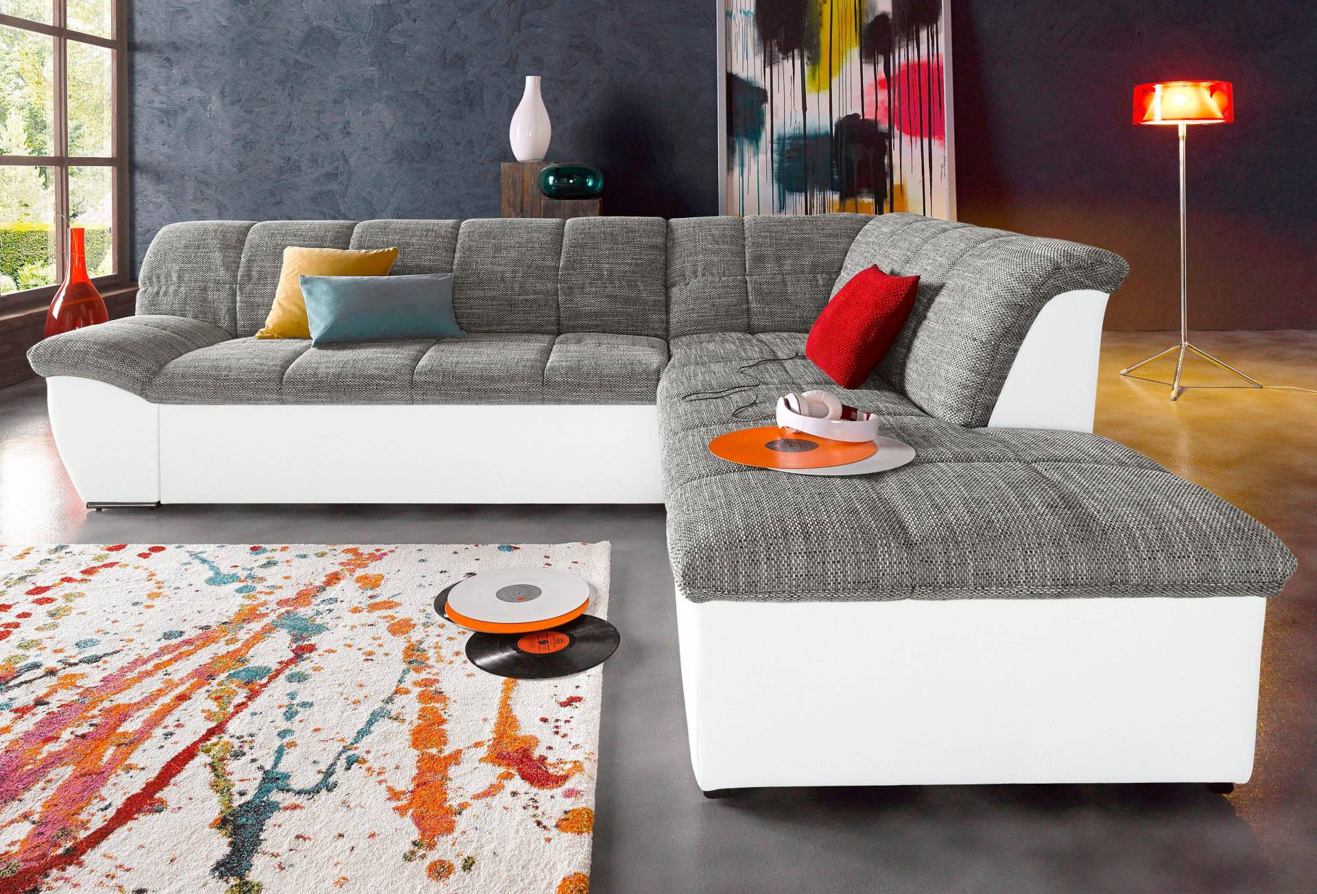 DOMO collection Ecksofa »Splash L-Form«, wahlweise mit Bettfunktion von DOMO collection