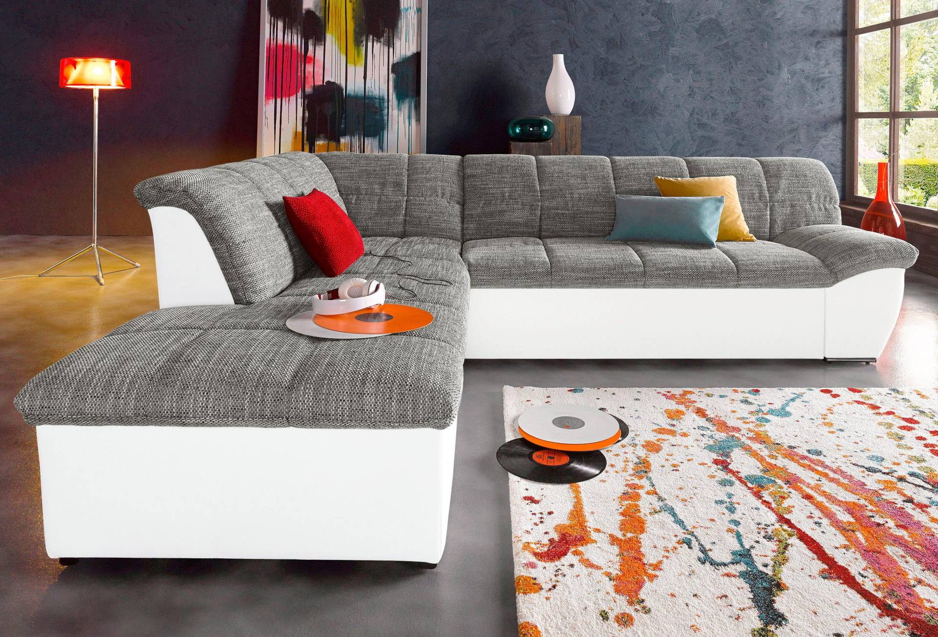 DOMO collection Ecksofa »Splash L-Form«, wahlweise mit Bettfunktion von DOMO collection