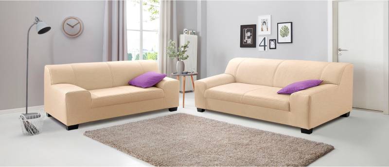 DOMO collection Polstergarnitur »Amando«, (Spar-Set), bestehend aus 2er- und 3er-Sofa von DOMO collection