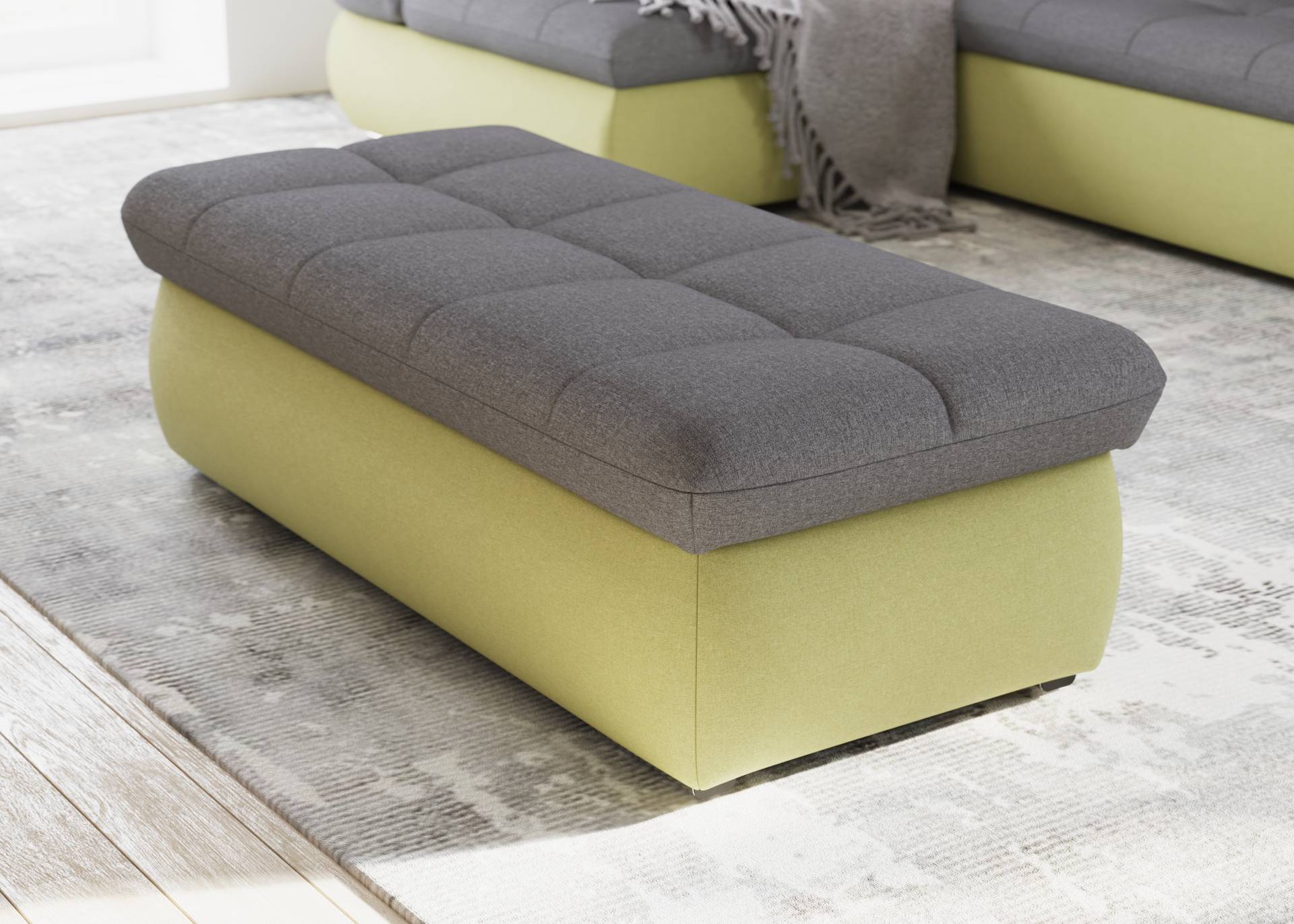 DOMO collection Polsterhocker »Moric«, inklusive Stauraum DOMO collection Polsterhocker »Moric«, inklusive Stauraum von DOMO collection