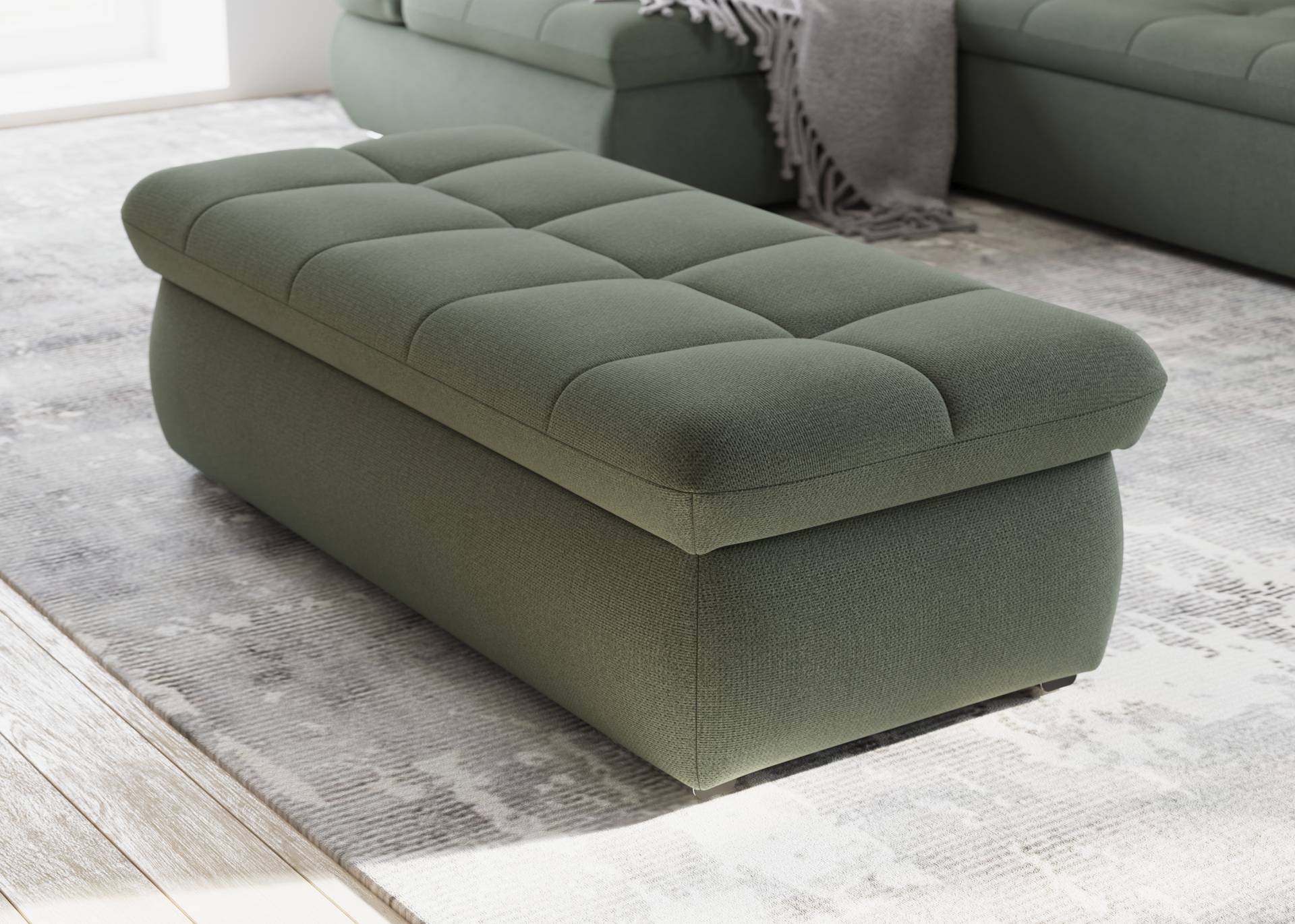 DOMO collection Polsterhocker »Moric«, inklusive Stauraum DOMO collection Polsterhocker »Moric«, inklusive Stauraum von DOMO collection