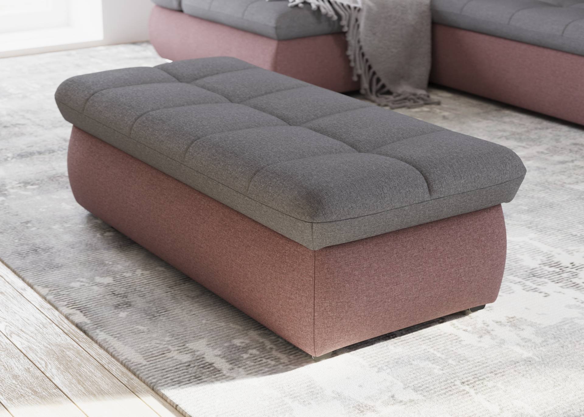 DOMO collection Polsterhocker »Moric«, inklusive Stauraum DOMO collection Polsterhocker »Moric«, inklusive Stauraum von DOMO collection