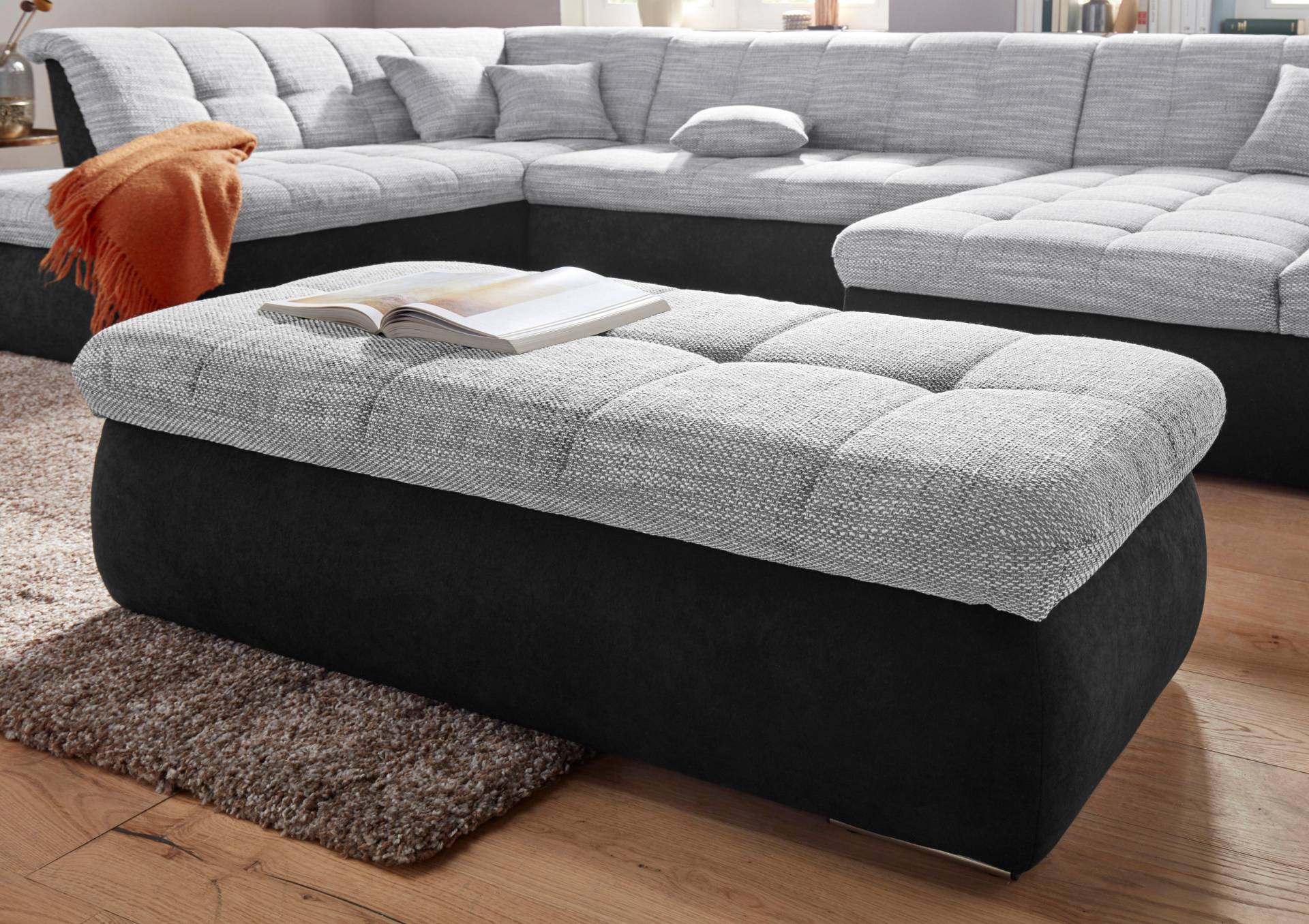 DOMO collection Polsterhocker »Moric«, inklusive Stauraum DOMO collection Polsterhocker »Moric«, inklusive Stauraum von DOMO collection