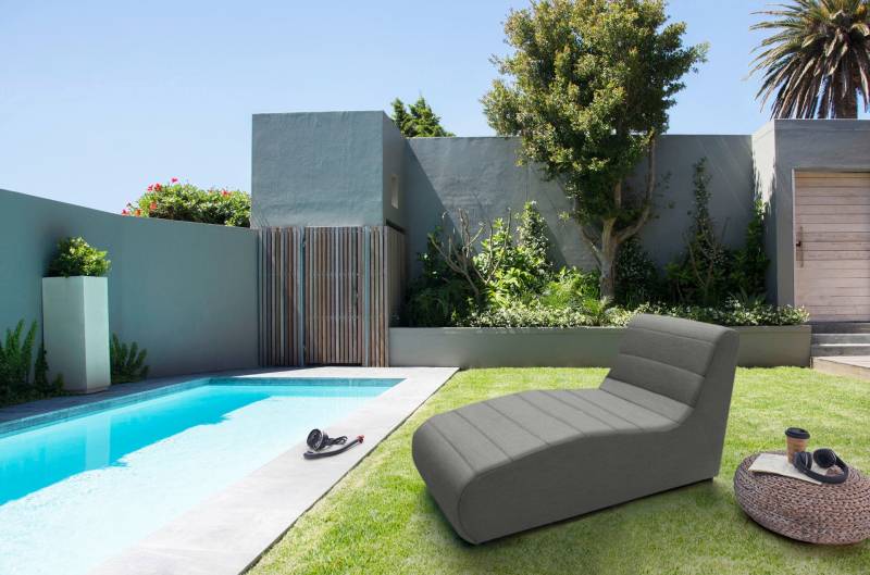 DOMO collection Relaxliege »Soleil, pflegeleichter und wetterfester Bezug«, Outdoor, besonderes Design und Formgebung, individuell erweiterbar von DOMO collection