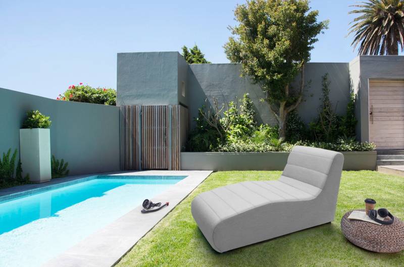 DOMO collection Relaxliege »Soleil, pflegeleichter und wetterfester Bezug«, Outdoor, besonderes Design und Formgebung, individuell erweiterbar von DOMO collection