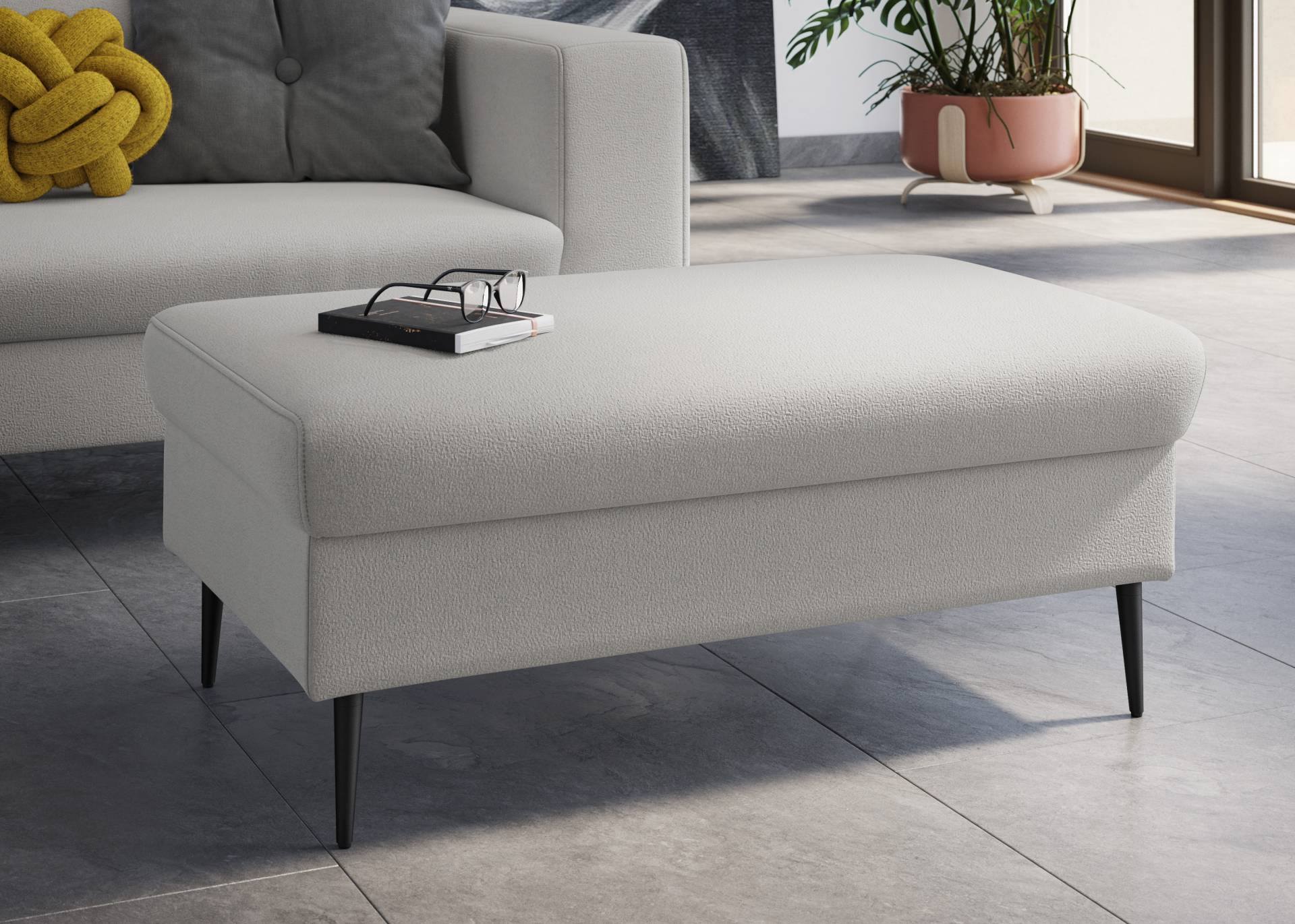 DOMO collection Sitzhocker »Modica«, passend zur Serie, auch in Cord DOMO collection Sitzhocker »Modica«, passend zur Serie, auch in Cord von DOMO collection