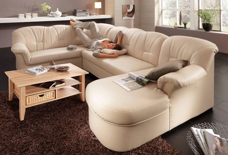 DOMO collection Wohnlandschaft »Papenburg U-Form«, in grosser Farbvielfalt, wahlweise mit Bettfunktion DOMO collection Wohnlandschaft »Papenburg U-Form«, in grosser Farbvielfalt, wahlweise mit Bettfunktion von DOMO collection