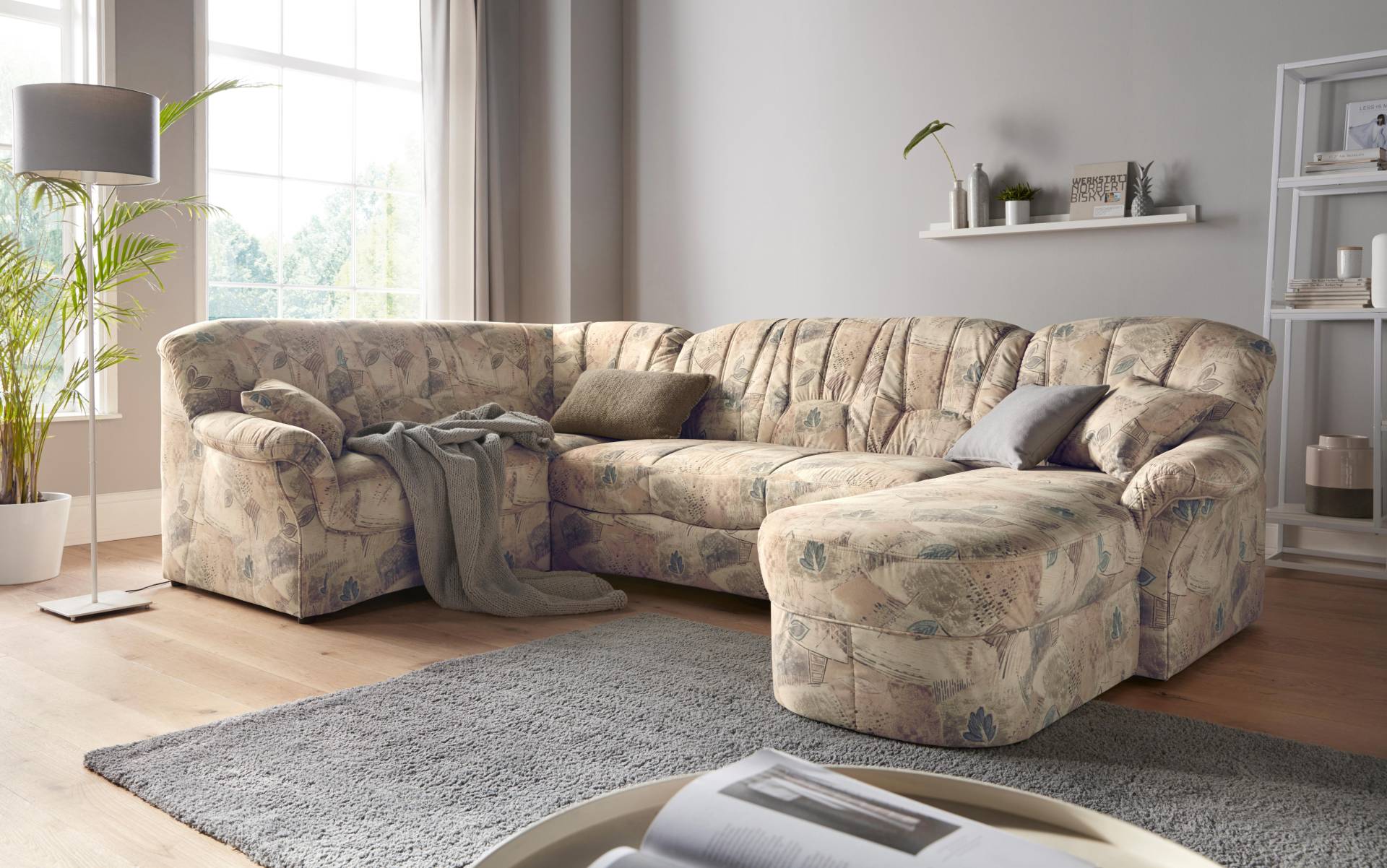 DOMO collection Wohnlandschaft »Bahia U-Form«, wahlweise mit Bettfunktion DOMO collection Wohnlandschaft »Bahia U-Form«, wahlweise mit Bettfunktion von DOMO collection