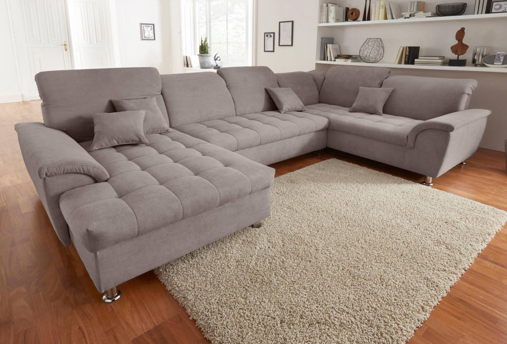 Wohnlandschaft Franzi wahlweise mit Kopfteilverstellung Bettfunktion, Bettkasten Wohnlandschaft Franzi wahlweise mit Kopfteilverstellung Bettfunktion, Bettkasten von DOMO collection