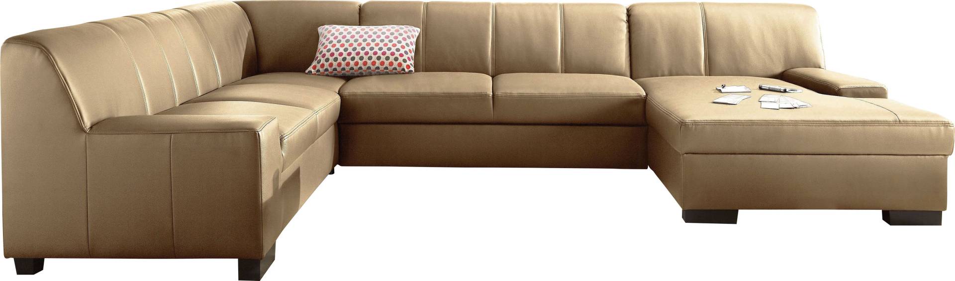 DOMO collection Wohnlandschaft »Norma U-Form«, wahlweise mit Bettfunktion DOMO collection Wohnlandschaft »Norma U-Form«, wahlweise mit Bettfunktion von DOMO collection