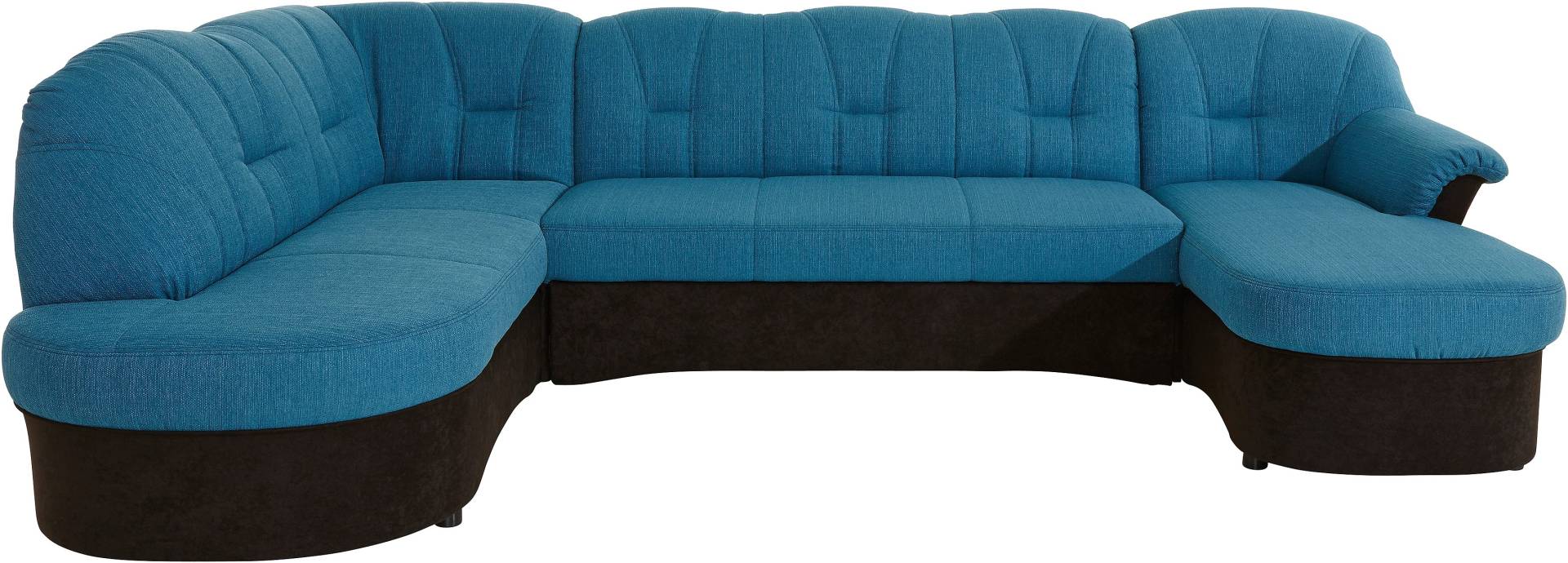 DOMO collection Wohnlandschaft »Flores auch in Leder-Bezug, B/T/H: 293/180/86 cm, U-Form«, (3 St.), wahlweise mit Bettfunktion, wahlweise mit Federkern DOMO collection Wohnlandschaft »Flores auch in Leder-Bezug, B/T/H: 293/180/86 cm, U-Form«, (3 St.), wahlweise mit Bettfunktion, wahlweise mit Federkern von DOMO collection