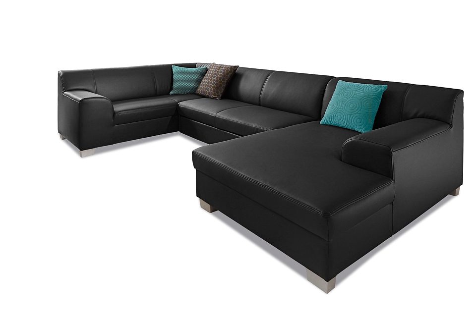 DOMO collection Wohnlandschaft »Amando U-Form«, wahlweise mit Bettfunktion, frei im Raum stellbar DOMO collection Wohnlandschaft »Amando U-Form«, wahlweise mit Bettfunktion, frei im Raum stellbar von DOMO collection