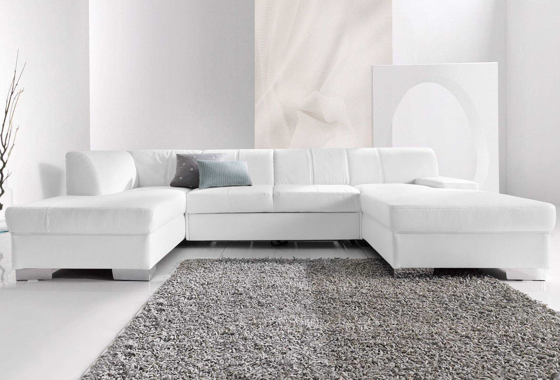 DOMO collection Wohnlandschaft »Star U-Form«, wahlweise mit Bettfunktion DOMO collection Wohnlandschaft »Star U-Form«, wahlweise mit Bettfunktion von DOMO collection