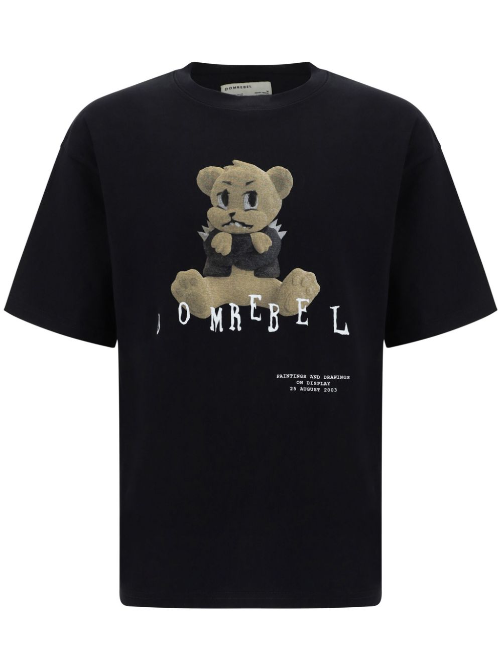 DOMREBEL Grumpy T-shirt - Black von DOMREBEL