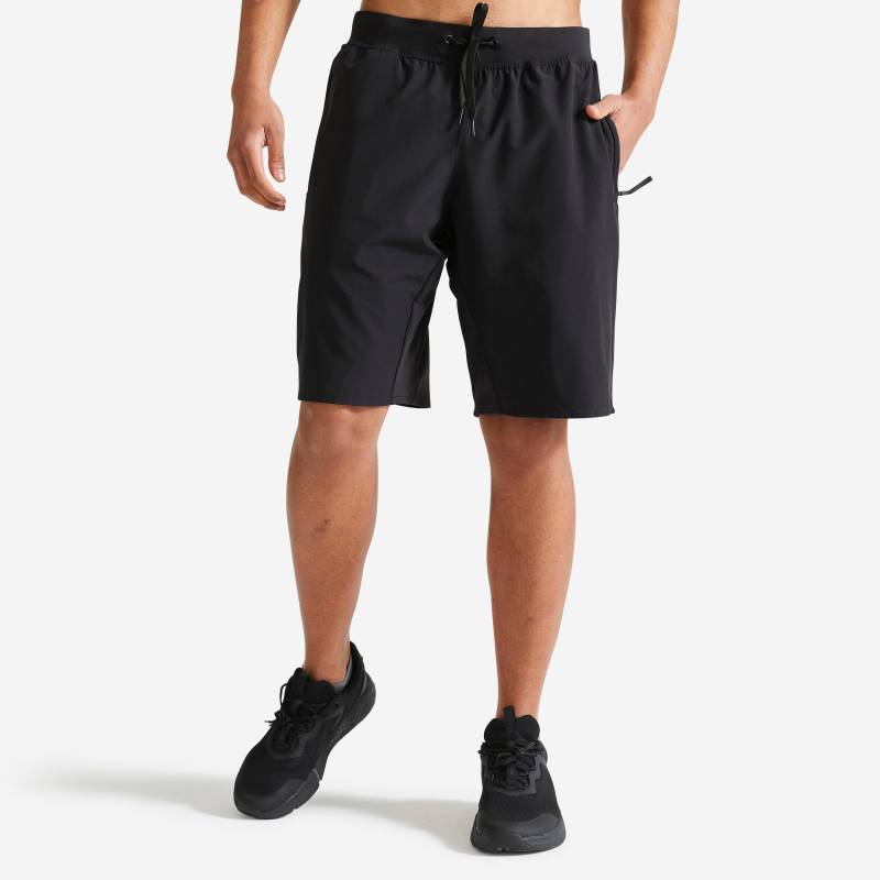 Shorts - 500 Herren Schwarz Leicht L von DOMYOS