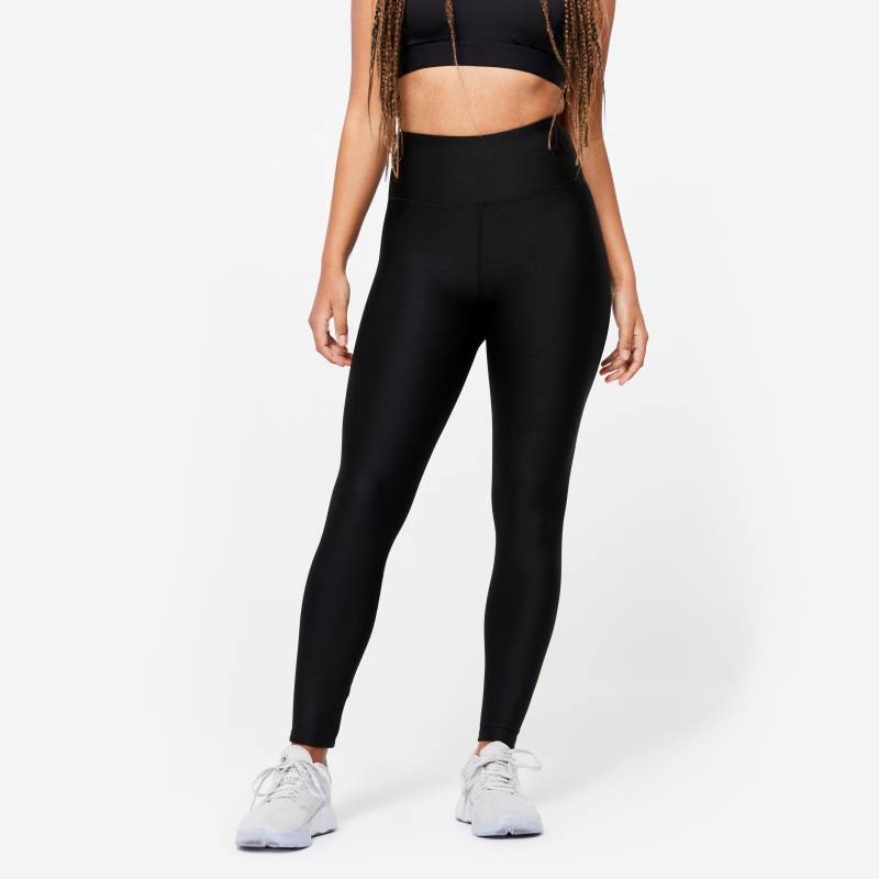 Leggings - Fti 100 Damen Schwarz Leicht M von DOMYOS