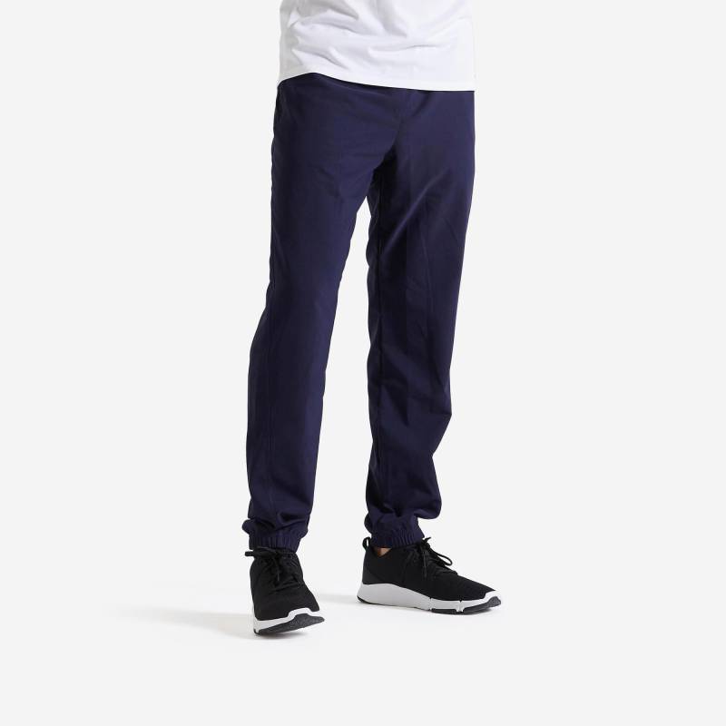 DOMYOS - Sporthose FPA 120 STRETCH, für Herren, Charcoal Black, Größe XL von DOMYOS