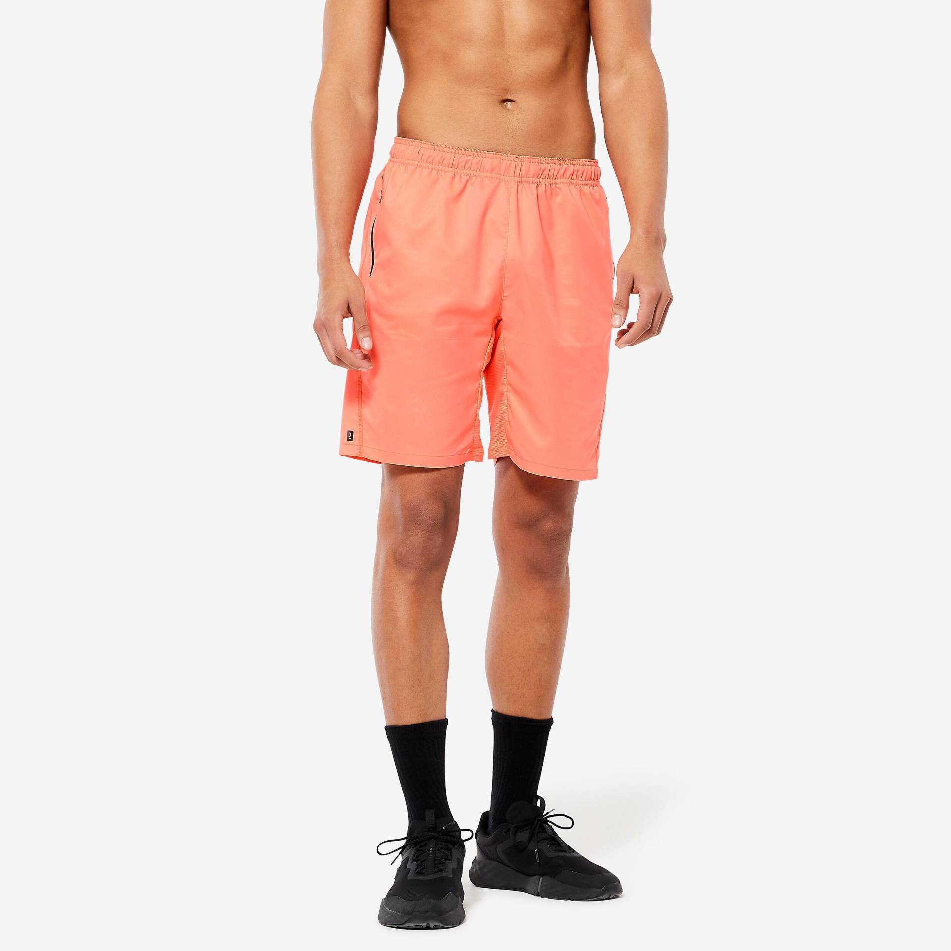 Shorts - Cardio Herren Mandarine M von DOMYOS