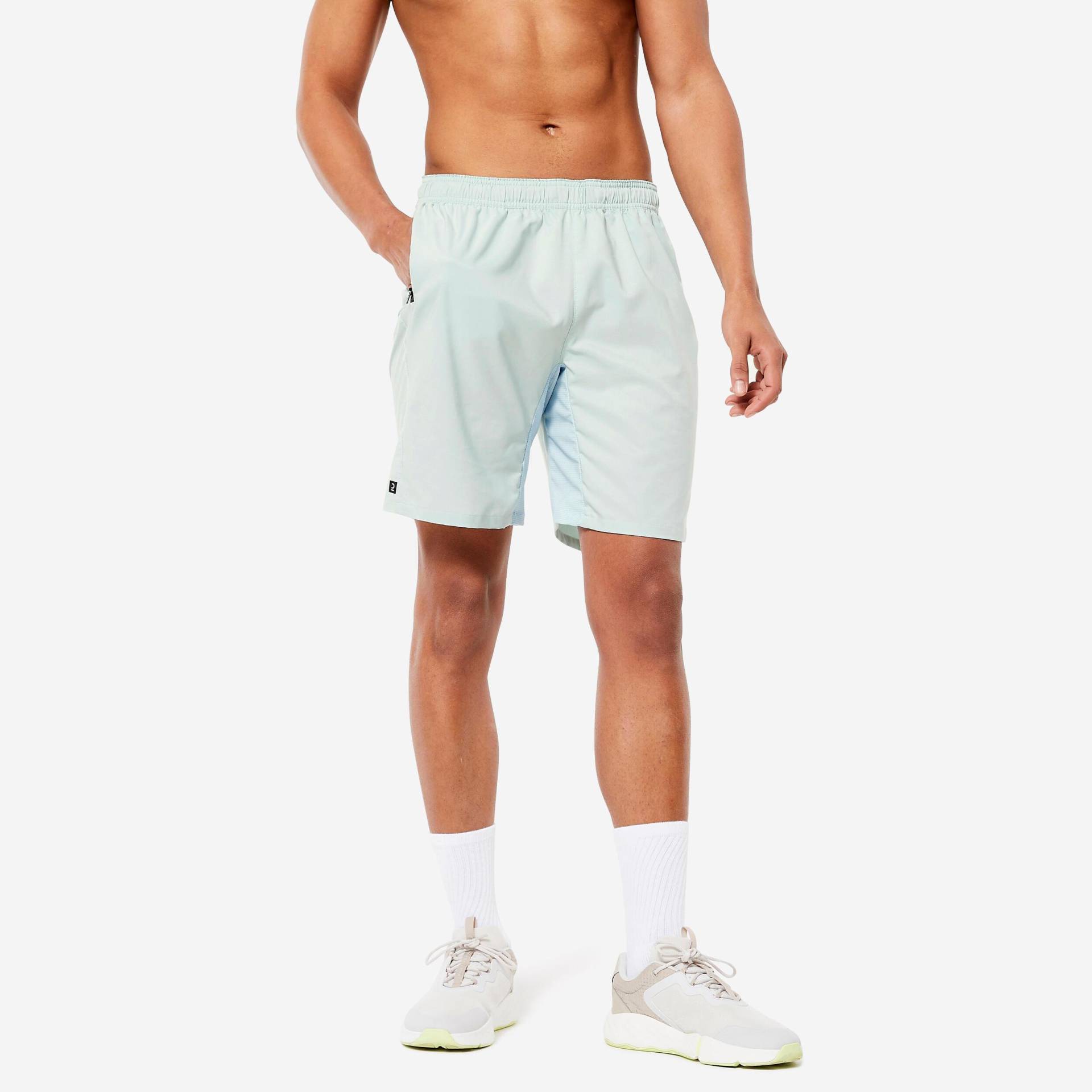 Shorts - Cardio Herren Ocker M von DOMYOS