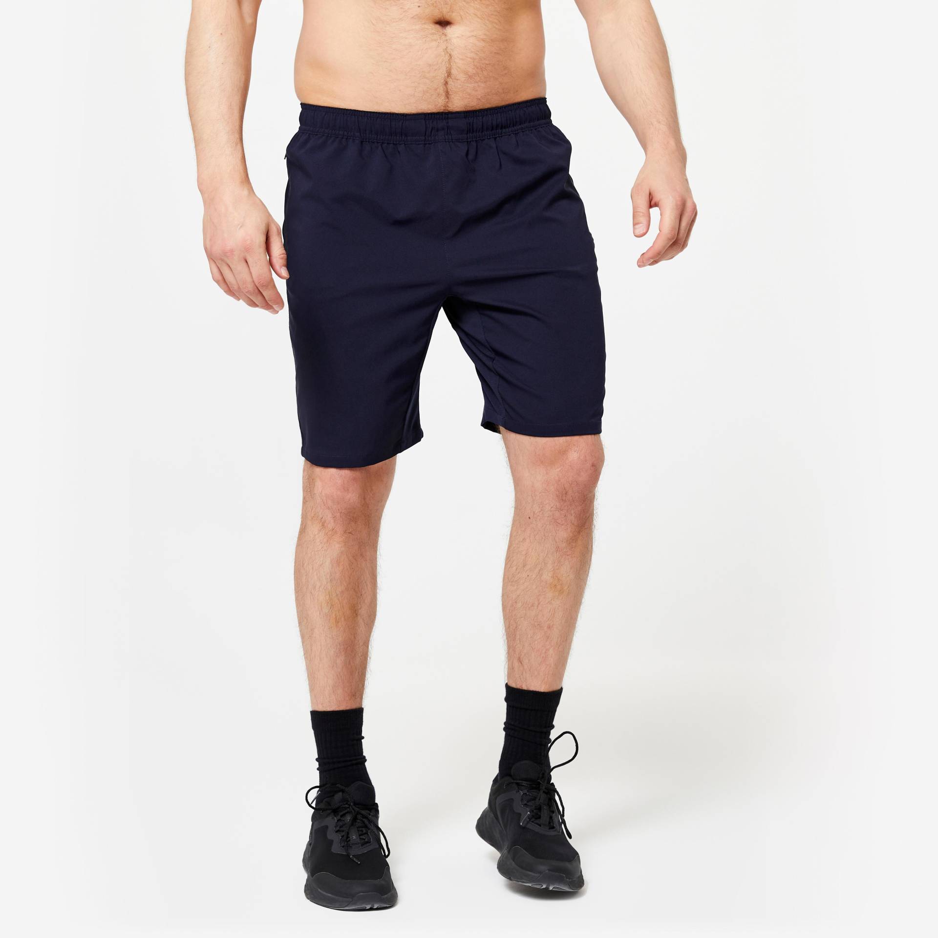 DOMYOS - Shorts FST 120 STRETCH, für Herren, Marine, Größe S von DOMYOS