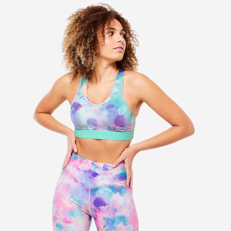 Sport-bh - Cardio Damen Multicolor S von DOMYOS