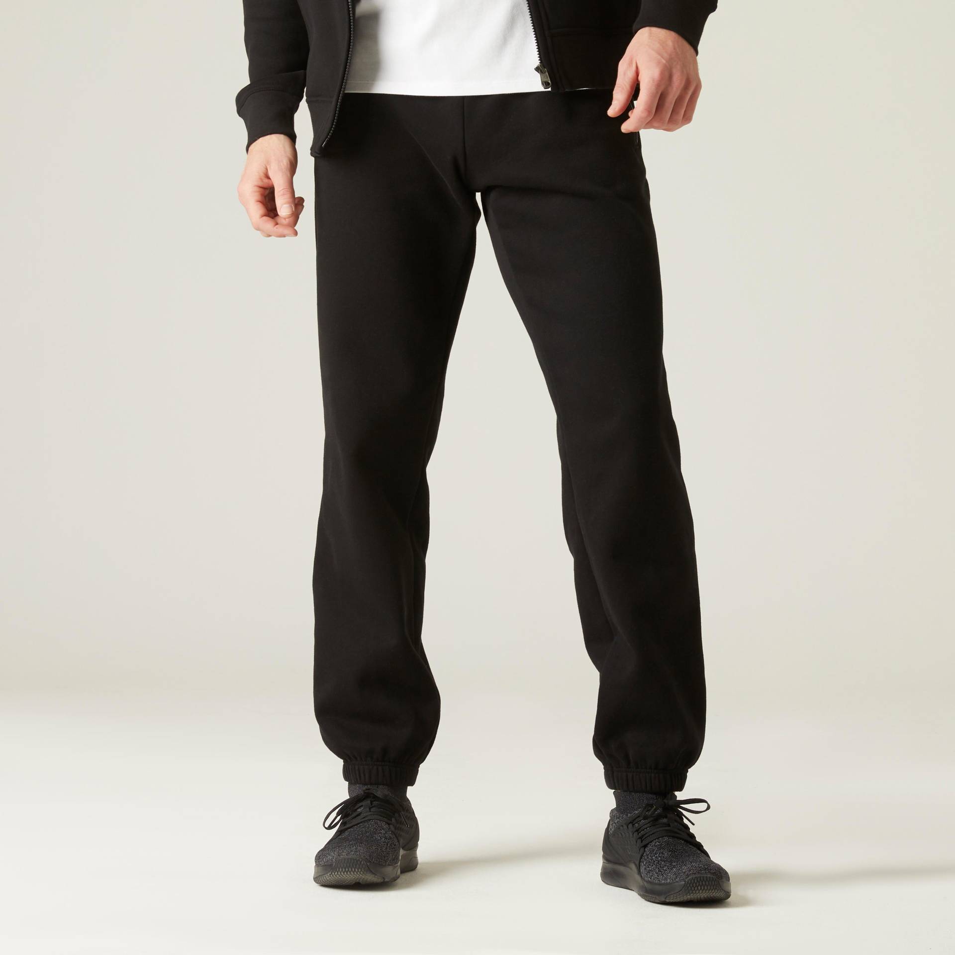 Sporthose - 500 Herren Schwarz Leicht 3XL von DOMYOS