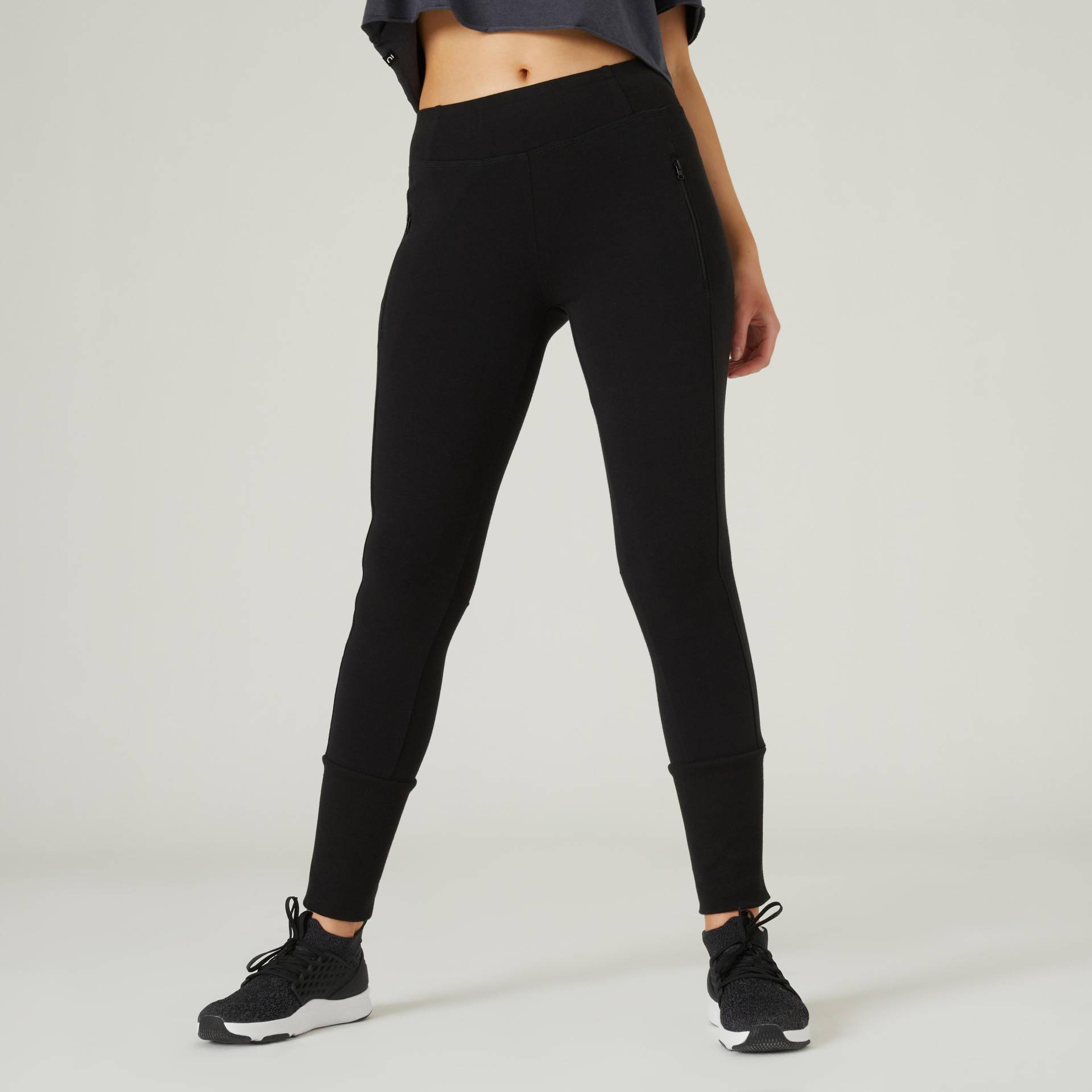 Sporthose - 520 Damen Schwarz Leicht XL von DOMYOS