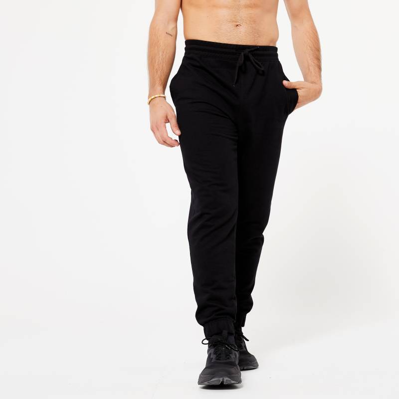 Sporthose - Cardio Herren Schwarz Leicht 4XL von DOMYOS