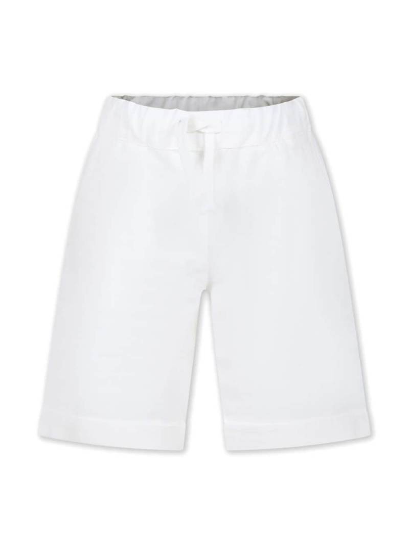 DONDUP KIDS drawstring-waist bermuda shorts - White von DONDUP KIDS