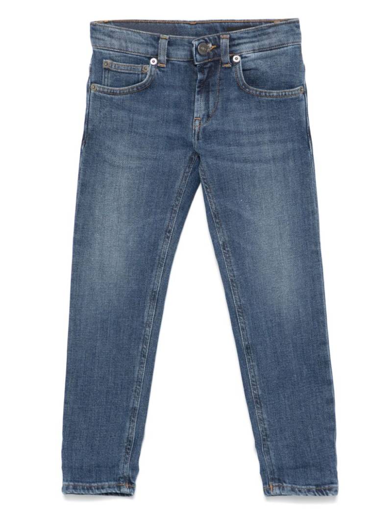 DONDUP KIDS logo-patch jeans - Blue von DONDUP KIDS