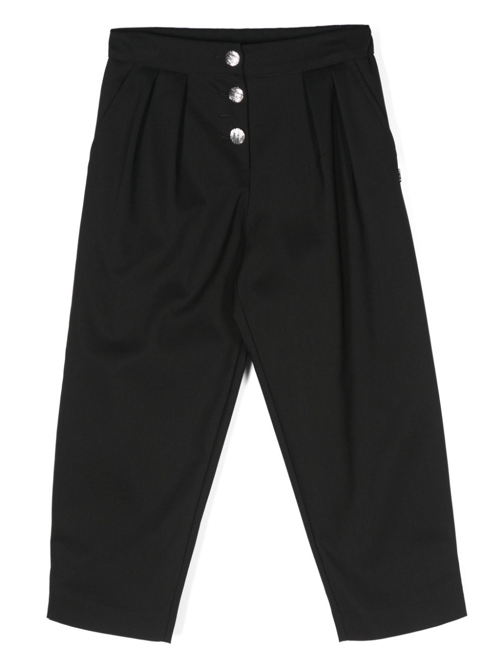 DONDUP KIDS pleated trousers - Black von DONDUP KIDS