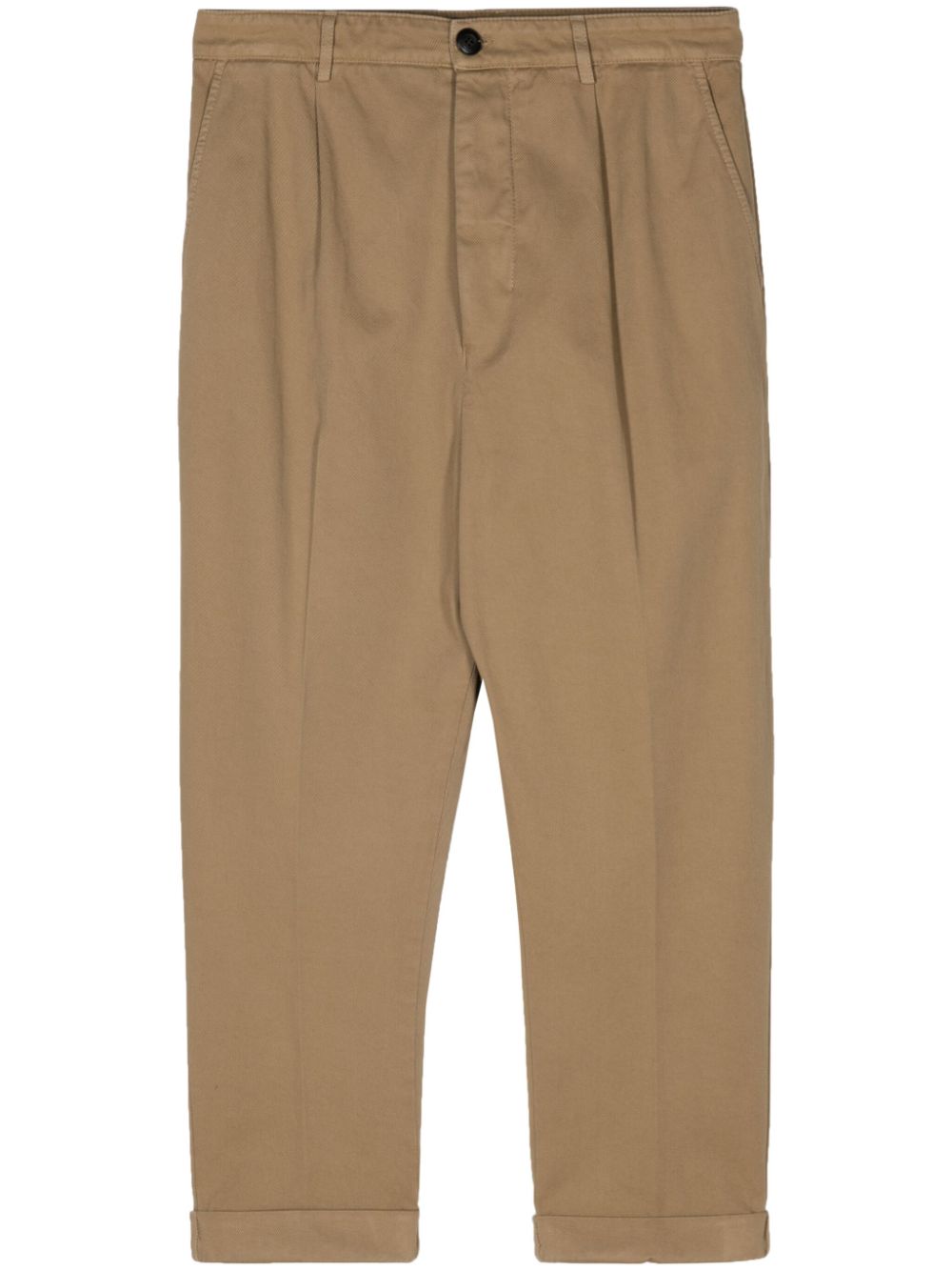 DONDUP Adam tapared-leg trousers - Neutrals von DONDUP