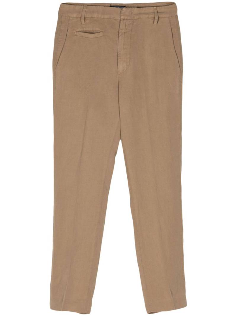 DONDUP Ariel tapered trousers - Neutrals von DONDUP