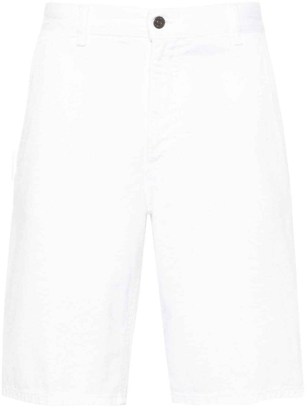 DONDUP Colin denim shorts - White von DONDUP