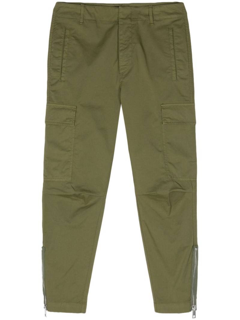 DONDUP Eve cropped cargo trousers - Green von DONDUP