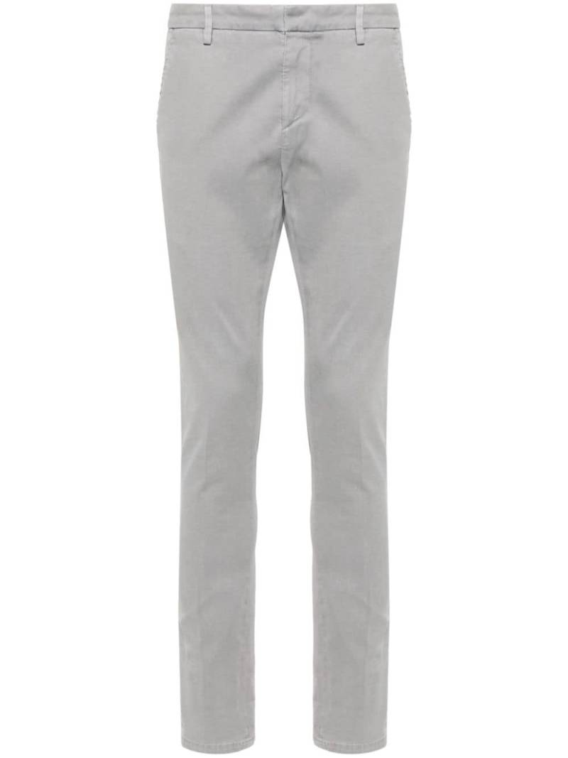 DONDUP Gaubert mid-rise slim-fit chinos - Grey von DONDUP