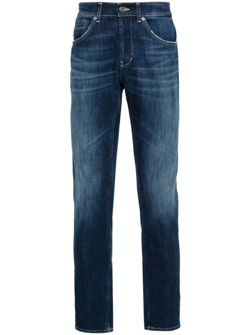 DONDUP George logo-plaque jeans - Blue von DONDUP