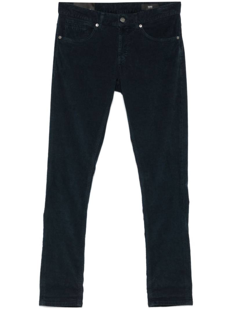 DONDUP George trousers - Blue von DONDUP