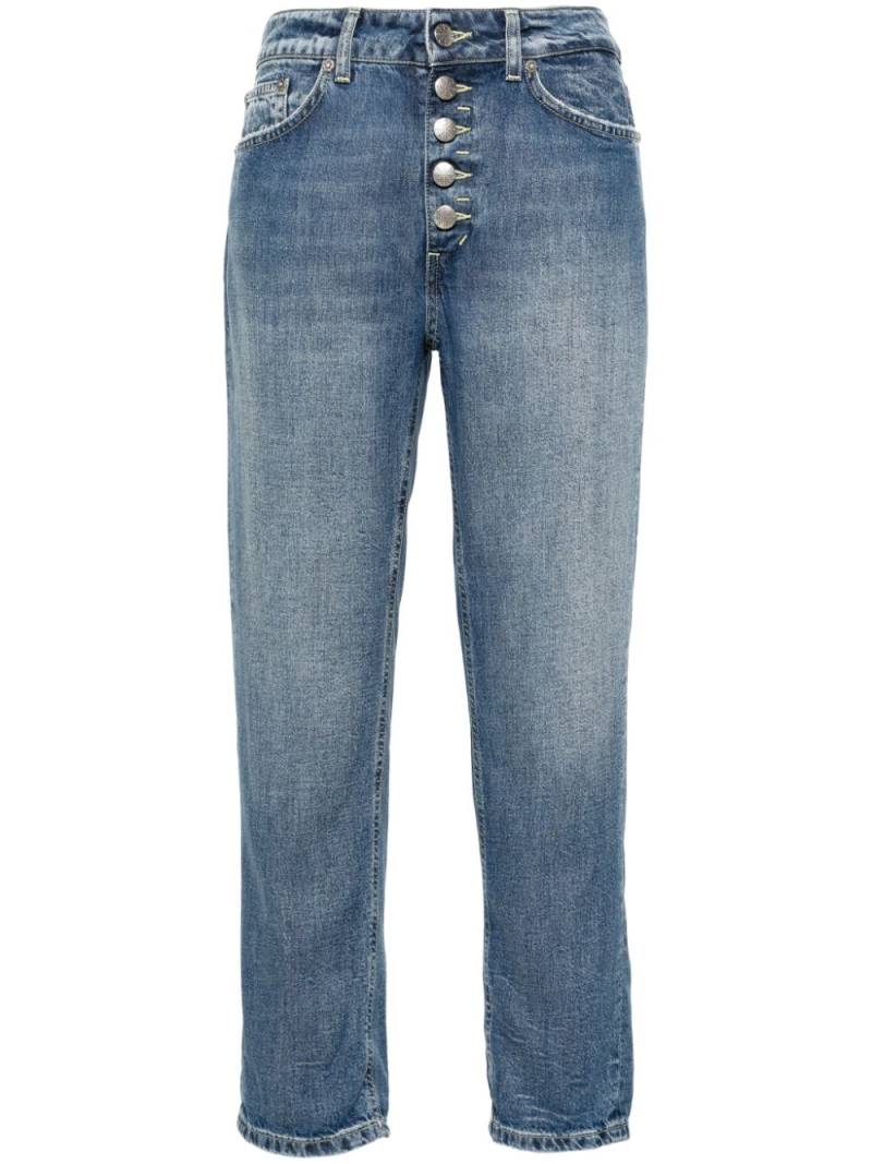 DONDUP Koons mid-rise cropped jeans - Blue von DONDUP