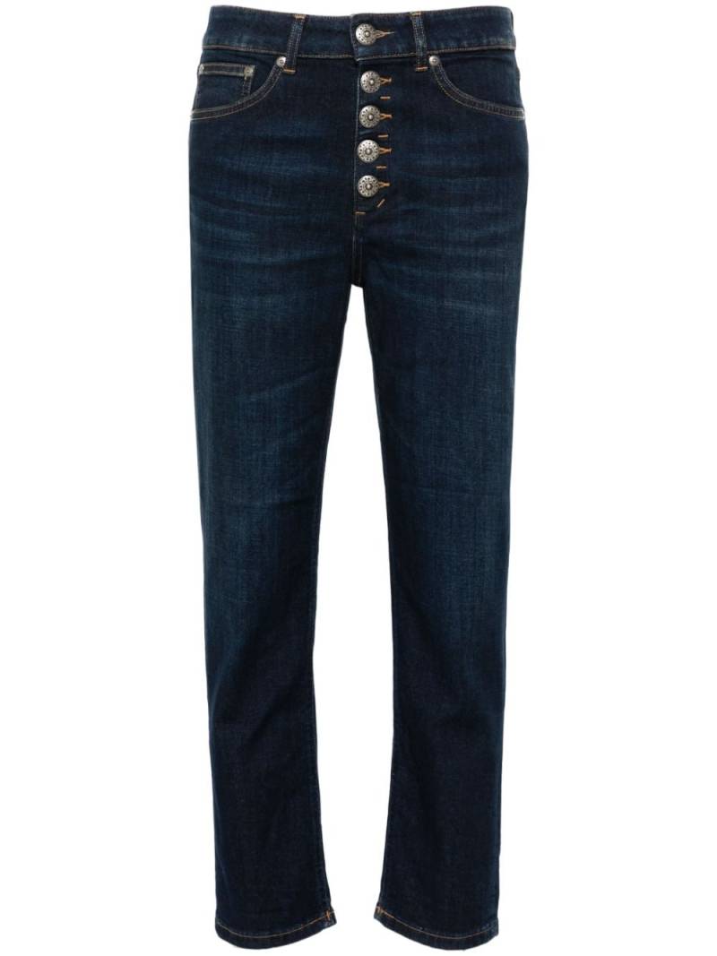 DONDUP Koons tapered cropped jeans - Blue von DONDUP