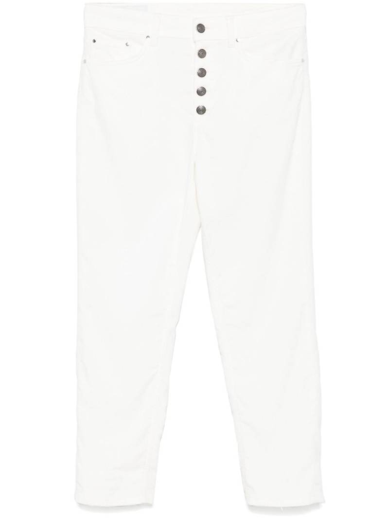 DONDUP Koons trousers - White von DONDUP