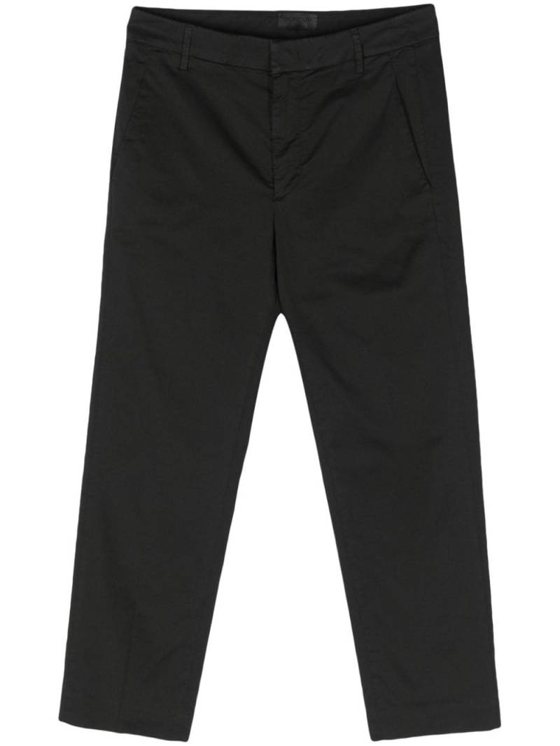 DONDUP Nima slim-cut trousers - Black von DONDUP