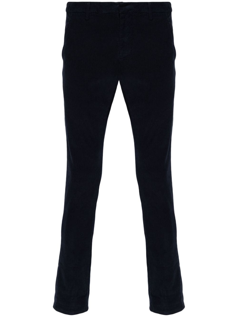 DONDUP Spiritissimo mid-waist straight-leg trousers - Blue von DONDUP