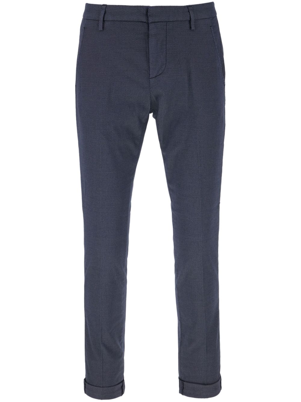 DONDUP concealed-fastening tapered trousers - Blue von DONDUP