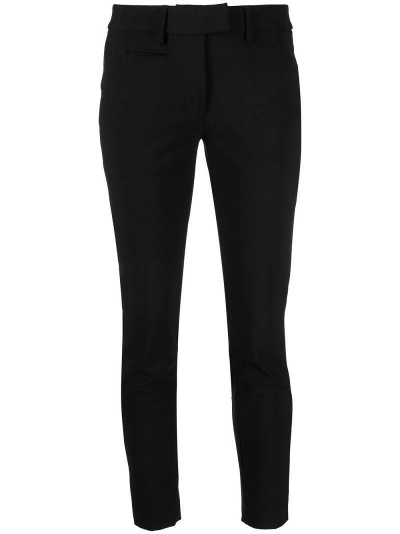 DONDUP contrast four-pocket slim trousers - Black von DONDUP