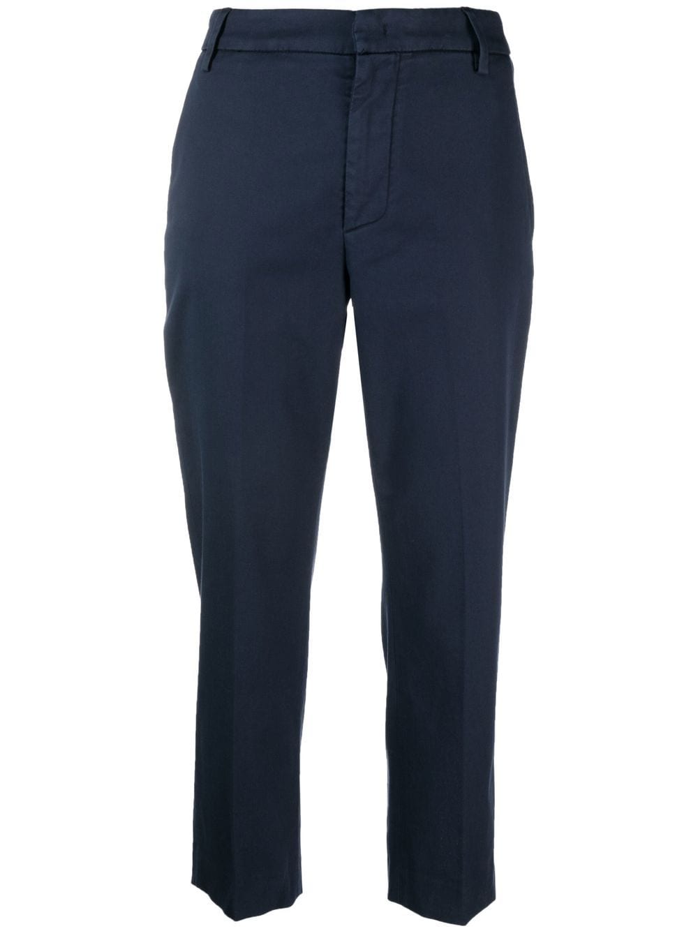 DONDUP cropped tailored trousers - Blue von DONDUP