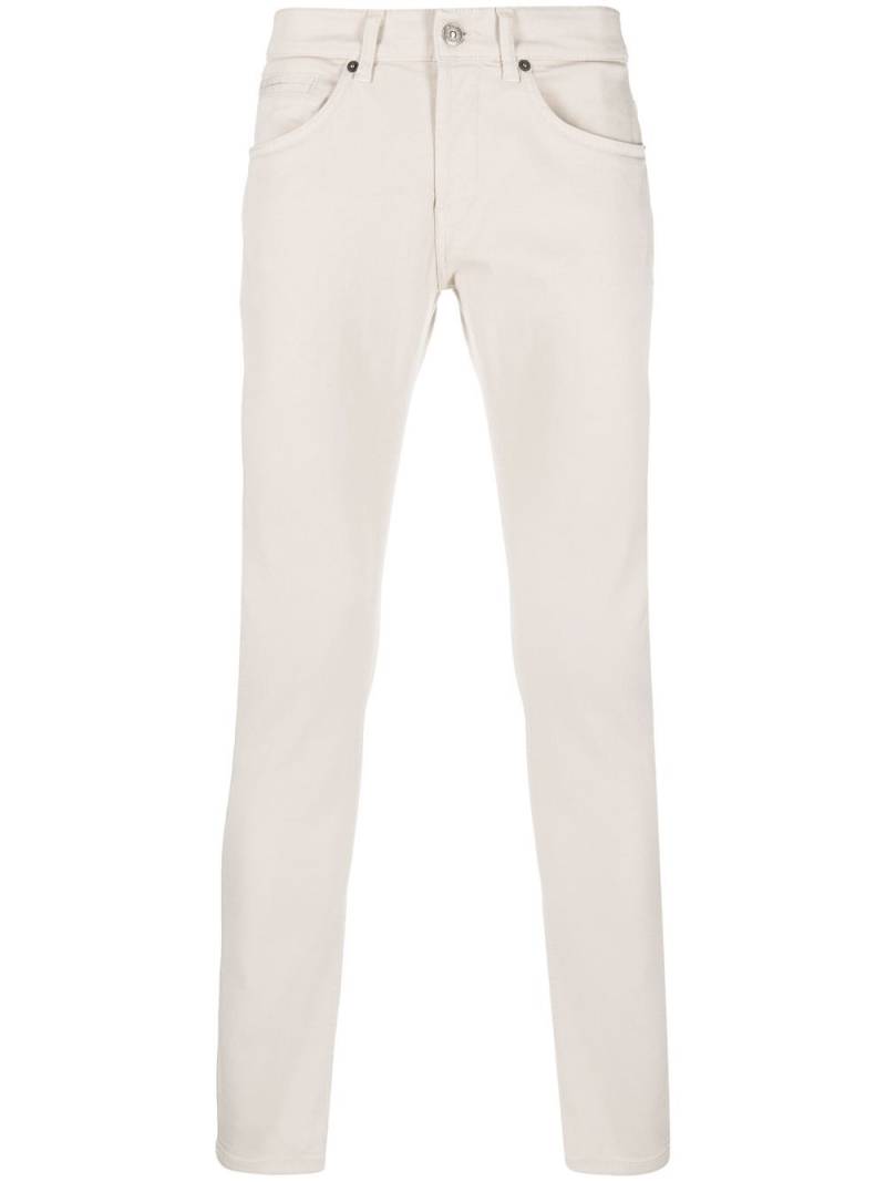 DONDUP cuffed denim trousers - Neutrals von DONDUP