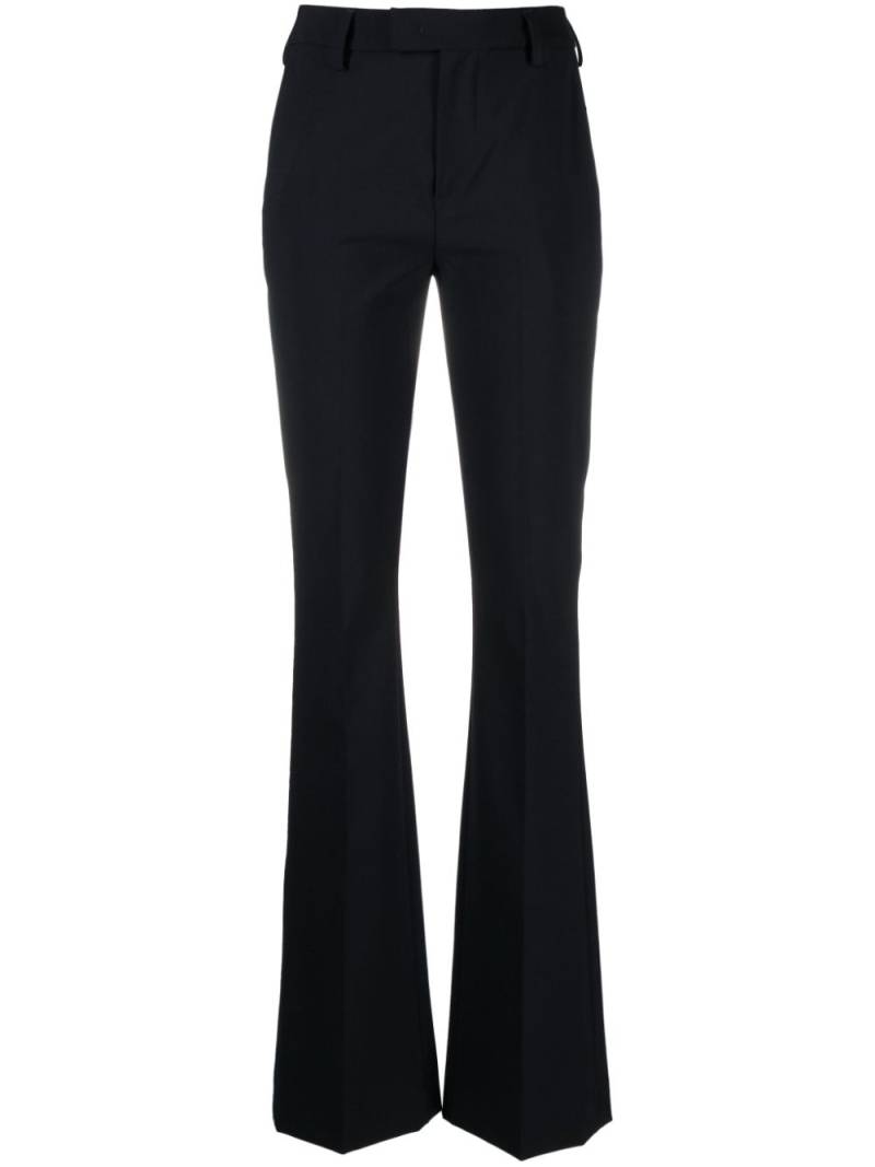 DONDUP flared-leg high-waist trousers - Blue von DONDUP